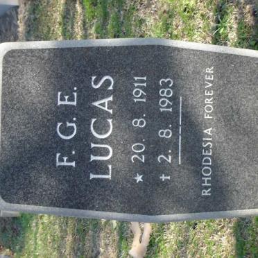 LUCAS F.G.E. 1911-1983