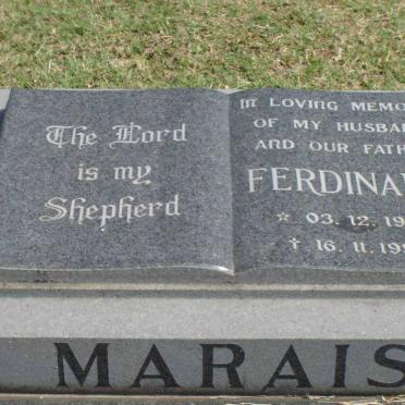 MARAIS Ferdinand 1947-1993