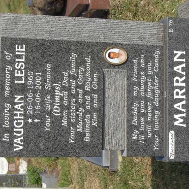 MARRAN Vaughan Leslie 1960-2001