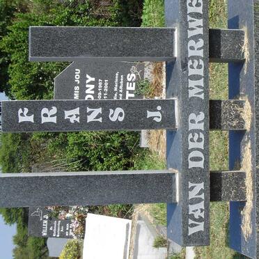 MERWE Frans J. van der 1926-2001