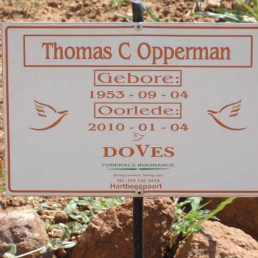 OPPERMAN Thomas C. 1953-2010