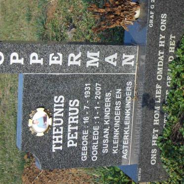OPPERMAN Theunis Petrus 1931-2007