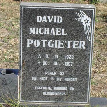 POTGIETER David Michael 1928-1997
