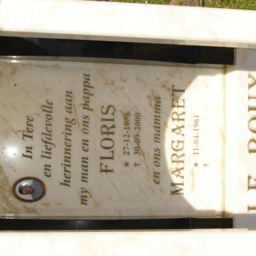 ROUX Floris, le 1958-2000 &amp; Margaret 1961-