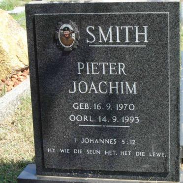 SMITH Pieter Joachim 1970-1993
