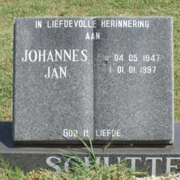 SCHUTTE Johannes Jan 1947-1997