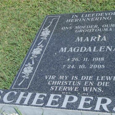 SCHEEPERS Maria Magdalena 1918-2005
