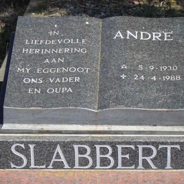 SLABBERT André 1930-1988