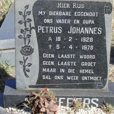 SCHEEPERS Petrus Johannes 1928-1978