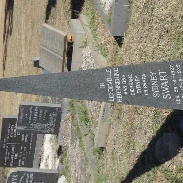 SWART Jacobus Johannes 1900-1981 :: SWART Sydney 1937-1972