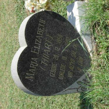 THIART Maria Elizabeth 1956-1992
