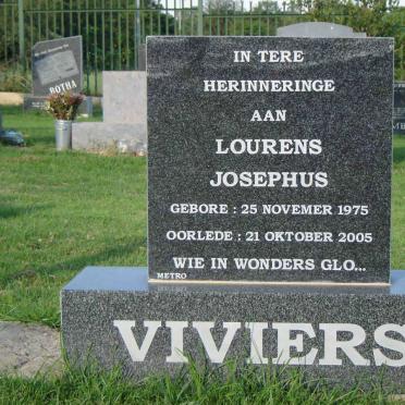 VIVIERS Lourens Josephus 1975-2005