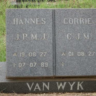 WYK J.P.M.J., van 1927-1989 &amp; C.J.M. 1927-
