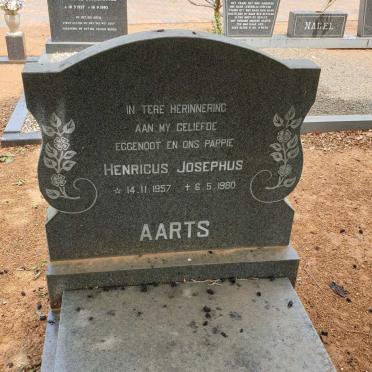 AARTS Henricus Josephus 1957-1980