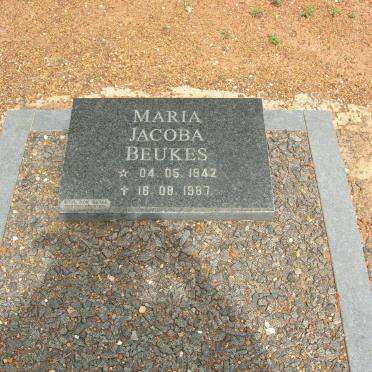 BEUKES Maria Jacoba 1942-1987