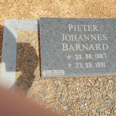BARNARD Pieter Johannes 1967-1991