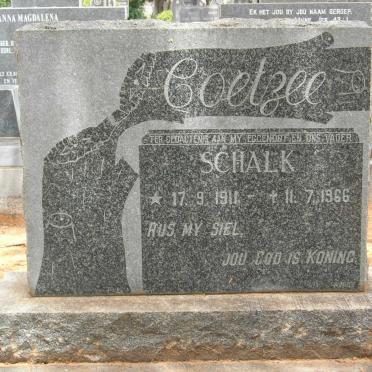 COETZEE Schalk 1911-1966