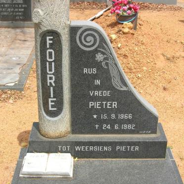 FOURIE Pieter 1966-1982