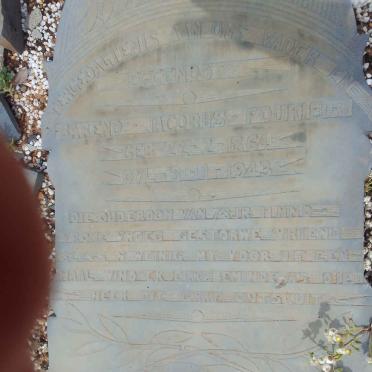 FOURIE Barend Jacobus 1864-1943