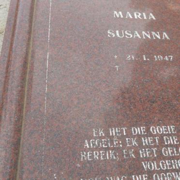 GELDENHUYS Gerhardus Petrus 1934-2003 &amp; Maria Susanna 1947-