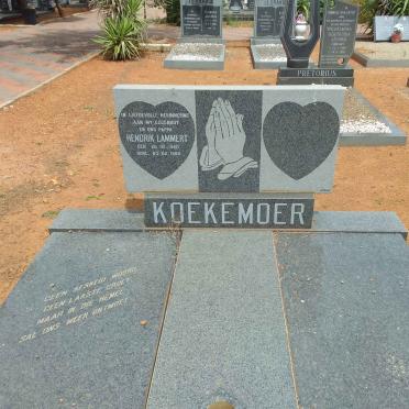KOEKEMOER Hendrik Lammert 1940-1989