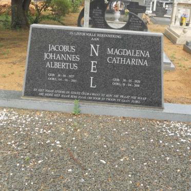 NEL Jacobus Johannes Albertus 1927-2005 &amp; Magdalena Catharina 1929-2001