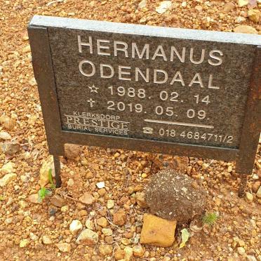 ODENDAAL Hermanus 1988-2019