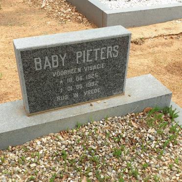 PIETERS Baby voorheen VISAGIE 1925-1992