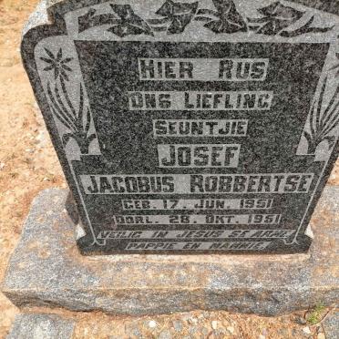 ROBBERTSE Josef Jacobus 1951-1951