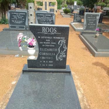 ROOS Elizabeth Cornelia 1928-2006