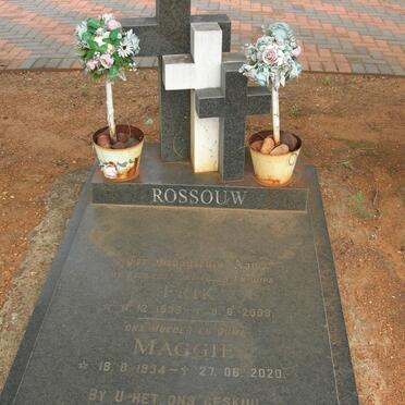 ROSSOUW Frik 1936-2008 &amp; Maggie 1934-2020