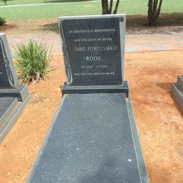 ROOS Sarel Petrus 1956-1983