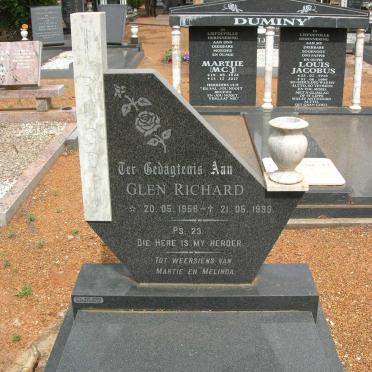 RUDD Glen Richard 1956-1999