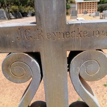 REYNECKE J.G. -1940