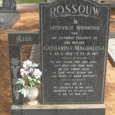 ROSSOUW Catharina Magdalena 1935-1977