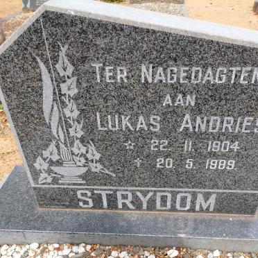 STRYDOM Lukas Andries 1904-1989