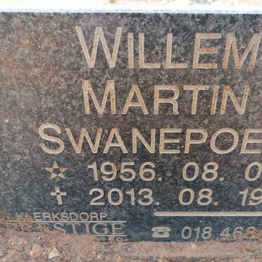 SWANEPOEL Willem Martin 1956-2013