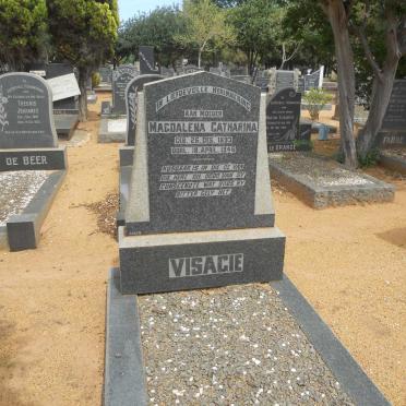VISAGIE Magdalena Catharina 1893-1946
