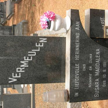 VERMEULEN Susara Magdalena 1911-1984