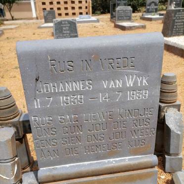 WYK Johannes, van 1939-1939