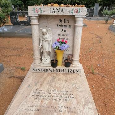 WESTHUIZEN Adriana Susanna, van der 1979-1998