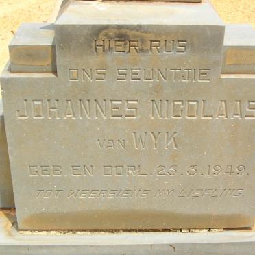 WYK Johannes Nicolaas, van 1949-1949