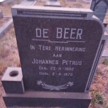 BEER Johannes Petrus, de 1922-1970