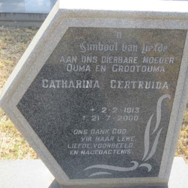 BADENHORST Roelof Lodewikus du Plessis 1910-1977 &amp; Catharina Gertruida 1913-2000