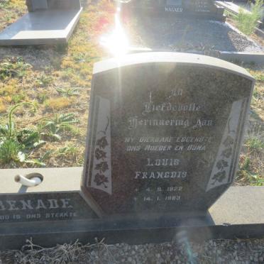 BENADE Matthys Michiel Johannes 1909-1991 &amp; Louis Francois 1922-1983