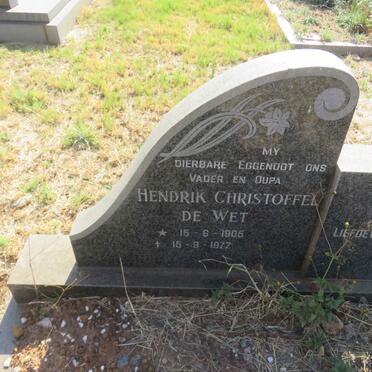 BENADE Hendrik Christoffel de Wet 1905-1977