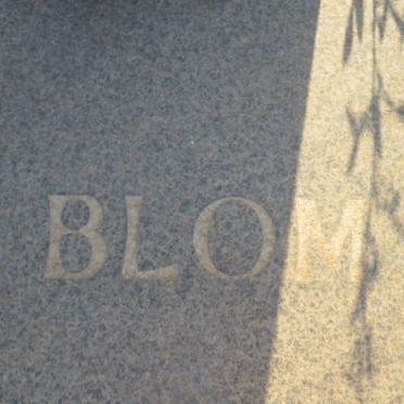 BLOM Barend Johannes 1925-1982