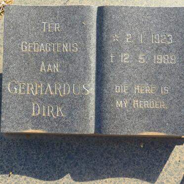 BRITS Gerhardus Dirk 1923-1988