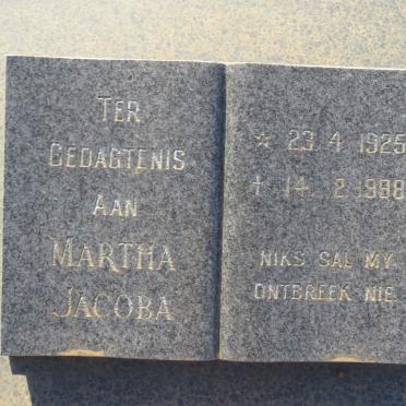 BRITS Gerhardus Dirk 1923-1988 &amp; Martha Jacoba 1925-1998