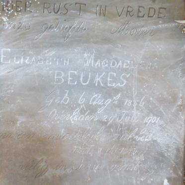 BEUKES Gert Cornelius Johannes Andries 1846-1898 &amp; Elizabeth Magdalena BOTHA 1856-1901